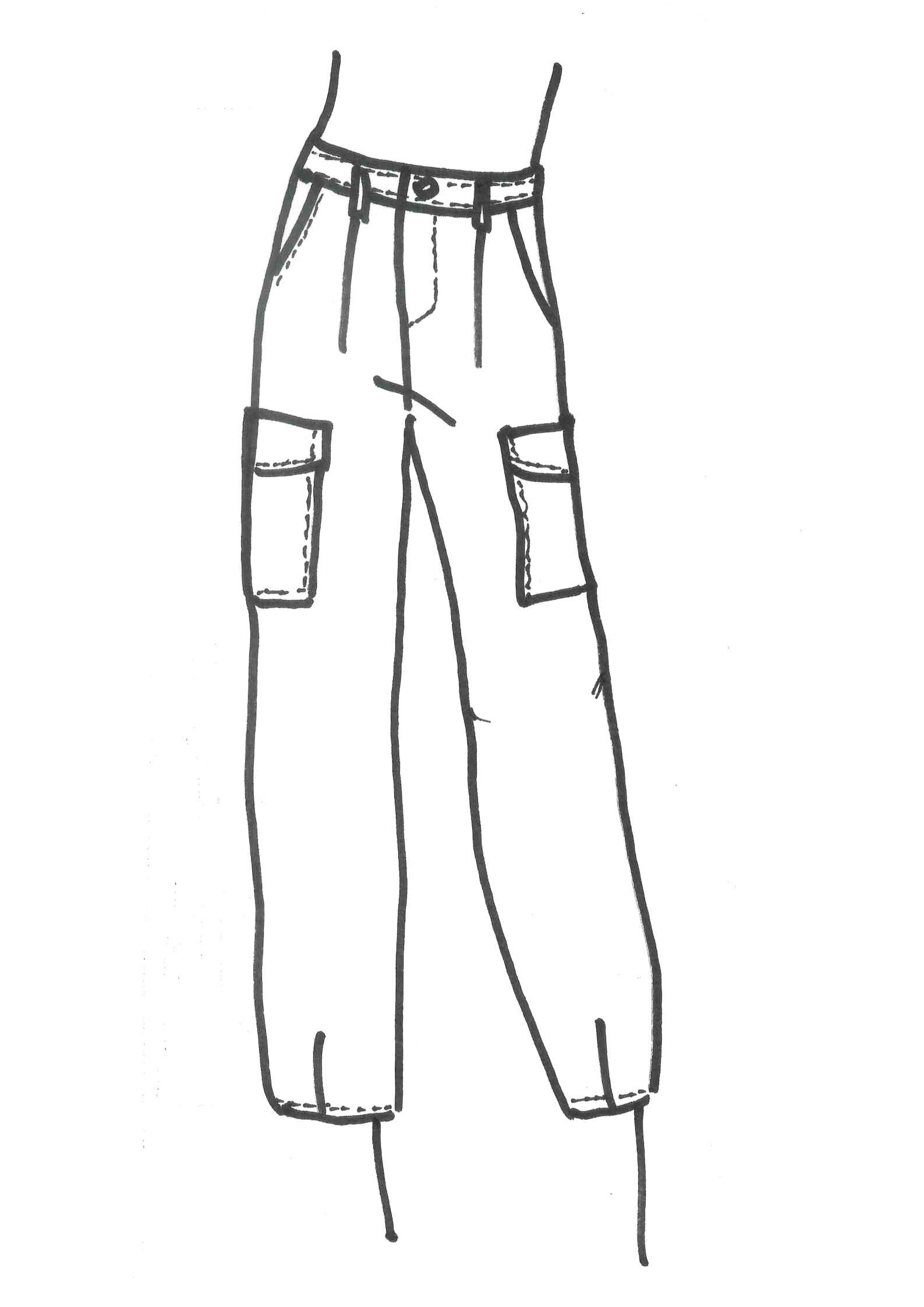 pantalon les cargos